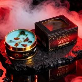 Vela aromatizada Agata-AROMA CRYSTAL